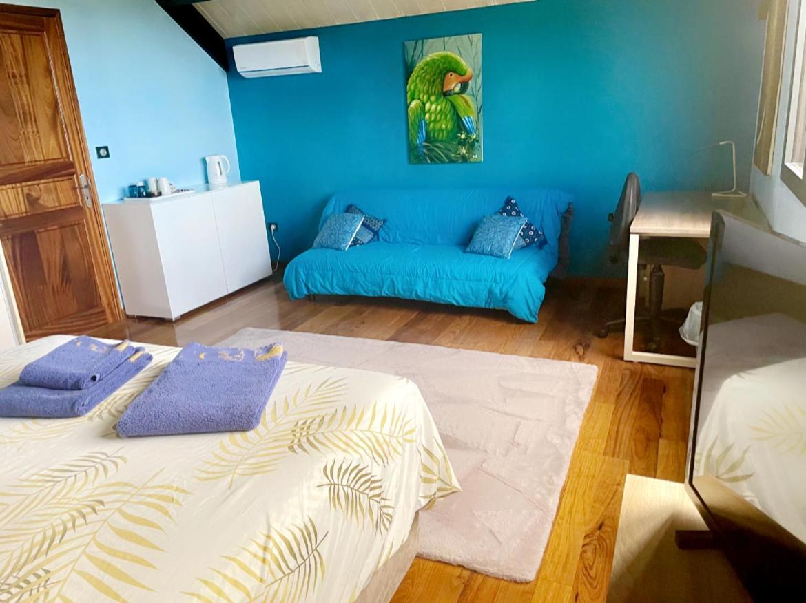 Chambre "Bleu Ocean" Villa Hermes Сен-Пиер Екстериор снимка